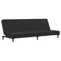 2-Sitzer-Schlafsofa mit schwarzem Samthocker von , Sofas - Ref: Foro24-3216234, Preis: 315,08 €, Rabatt: %