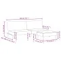 2-Sitzer-Schlafsofa mit schwarzem Samthocker von , Sofas - Ref: Foro24-3216234, Preis: 315,08 €, Rabatt: %