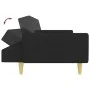 2-seater sofa bed with black fabric stool by , Sofas - Ref: Foro24-3216248, Price: 319,77 €, Discount: %