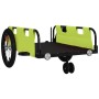 Remolque para bicicletas hierro y tela Oxford verde de , Remolques para bicicletas - Ref: Foro24-94193, Precio: 91,19 €, Desc...