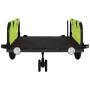 Remolque para bicicletas hierro y tela Oxford verde de , Remolques para bicicletas - Ref: Foro24-94193, Precio: 91,19 €, Desc...