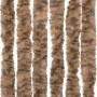 Cortina antimoscas chenilla beige y marrón oscuro 56x185 cm de , Mosquiteras para ventanas - Ref: Foro24-377318, Precio: 36,4...