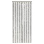 Cortina antimoscas chenilla gris claro y blanco 56x185 cm de , Mosquiteras para ventanas - Ref: Foro24-377311, Precio: 44,84 ...