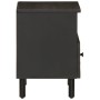 Mesitas de noche 2 uds madera maciza de mango negro 40x33x46 cm de , Mesitas de noche - Ref: Foro24-356826, Precio: 72,81 €, ...