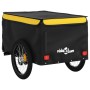 Remolque para bicicleta hierro negro y amarillo 45 kg de , Remolques para bicicletas - Ref: Foro24-94113, Precio: 92,14 €, De...