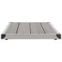Gartenduschwanne WPC Edelstahl grau 110x62 cm von vidaXL, Duschwannen - Ref: Foro24-48205, Preis: 99,52 €, Rabatt: %