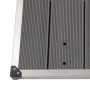 Plato de ducha de jardín WPC acero inoxidable gris 110x62 cm de vidaXL, Platos de ducha - Ref: Foro24-48205, Precio: 100,97 €...