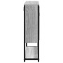 Armario con espejo de baño madera gris Sonoma 60x16x60 cm de , Tocadores - Ref: Foro24-842424, Precio: 56,27 €, Descuento: %