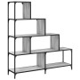 Librería con 4 peldaños madera gris Sonoma 139x33,5x149 cm de , Librerías y estanterías - Ref: Foro24-842479, Precio: 124,64 ...