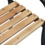 Banco de jardín de madera 120 cm de vidaXL, Bancos de jardín - Ref: Foro24-47944, Precio: 80,34 €, Descuento: %
