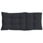 Cojines de silla con respaldo alto 2 uds tela Oxford negro de , Cojines para sillas y sofás - Ref: Foro24-377623, Precio: 63,...