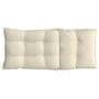 Cojines de silla respaldo alto 4 uds tela Oxford color crema de , Cojines para sillas y sofás - Ref: Foro24-377609, Precio: 9...