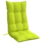 Cojines de silla respaldo alto 2 uds tela Oxford verde brillo de , Cojines para sillas y sofás - Ref: Foro24-377635, Precio: ...