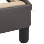 Estructura de cama con cabecero cuero sintético gris 140x200cm de , Camas y somieres - Ref: Foro24-3208005, Precio: 214,21 €,...