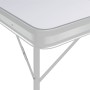 Mesa de camping plegable con 2 bancos aluminio blanco de vidaXL, Mobiliario de camping - Ref: Foro24-48181, Precio: 94,45 €, ...