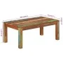 Mesa de centro madera maciza reciclada 100x55x40 cm de , Mesas de centro - Ref: Foro24-356252, Precio: 135,13 €, Descuento: %