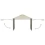 Cenador con tejado doble extensible crema 3x3x2,75m 180g/m² de vidaXL, Carpas y cenadores - Ref: Foro24-48003, Precio: 224,88...
