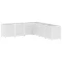 Jardinera PP blanco 160x160x53 cm de , Maceteros y jardineras - Ref: Foro24-367869, Precio: 210,59 €, Descuento: %