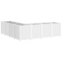 Jardinera PP blanco 160x160x53 cm de , Maceteros y jardineras - Ref: Foro24-367869, Precio: 216,67 €, Descuento: %
