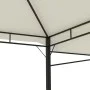 Cenador con tejado doble extensible crema 3x3x2,75m 180g/m² de vidaXL, Carpas y cenadores - Ref: Foro24-48003, Precio: 224,88...