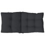 Cojines para silla con respaldo bajo 6 uds tela Oxford negro de , Cojines para sillas y sofás - Ref: Foro24-377694, Precio: 1...