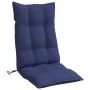 Cojines para silla respaldo alto 2 uds tela Oxford azul marino de , Cojines para sillas y sofás - Ref: Foro24-377668, Precio:...