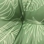 Cojines para silla respaldo bajo 6 uds tela estampado de hojas de , Cojines para sillas y sofás - Ref: Foro24-377730, Precio:...