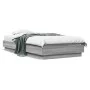 Estructura de cama con luces LED gris Sonoma 90x190 cm de , Camas y somieres - Ref: Foro24-839544, Precio: 102,68 €, Descuent...