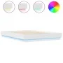 Estructura de cama con luces LED blanco 140x200 cm de , Camas y somieres - Ref: Foro24-3209793, Precio: 180,00 €, Descuento: %