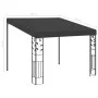 Cenador con montaje en la pared antracita 3x3x2,5 m de vidaXL, Carpas y cenadores - Ref: Foro24-48000, Precio: 219,81 €, Desc...