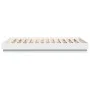Estructura de cama con luces LED blanco 140x200 cm de , Camas y somieres - Ref: Foro24-3209793, Precio: 180,00 €, Descuento: %