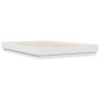 Estructura de cama con luces LED blanco 140x200 cm de , Camas y somieres - Ref: Foro24-3209793, Precio: 183,24 €, Descuento: %
