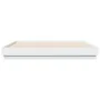 Estructura de cama con luces LED blanco 180x200 cm de , Camas y somieres - Ref: Foro24-3209772, Precio: 155,64 €, Descuento: %