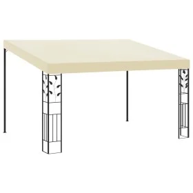 Cenador con montaje en la pared crema 4x3x2,5 m de vidaXL, Carpas y cenadores - Ref: Foro24-47998, Precio: 242,62 €, Descuent...