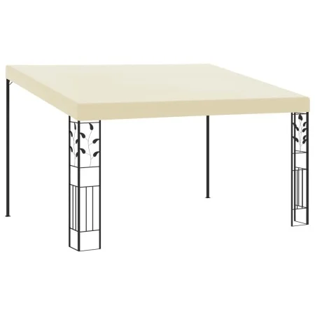 Cenador con montaje en la pared crema 4x3x2,5 m de vidaXL, Carpas y cenadores - Ref: Foro24-47998, Precio: 242,62 €, Descuent...