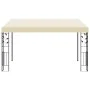 Cenador con montaje en la pared crema 4x3x2,5 m de vidaXL, Carpas y cenadores - Ref: Foro24-47998, Precio: 242,62 €, Descuent...