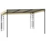 Cenador con montaje en la pared crema 4x3x2,5 m de vidaXL, Carpas y cenadores - Ref: Foro24-47998, Precio: 242,62 €, Descuent...