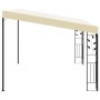 Cenador con montaje en la pared crema 4x3x2,5 m de vidaXL, Carpas y cenadores - Ref: Foro24-47998, Precio: 249,57 €, Descuent...