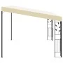 Cenador con montaje en la pared crema 4x3x2,5 m de vidaXL, Carpas y cenadores - Ref: Foro24-47998, Precio: 242,62 €, Descuent...