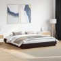Estructura de cama madera de ingeniería negra 200x200 cm de , Camas y somieres - Ref: Foro24-3209829, Precio: 152,76 €, Descu...