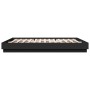 Estructura de cama madera de ingeniería negra 200x200 cm de , Camas y somieres - Ref: Foro24-3209829, Precio: 152,76 €, Descu...