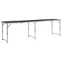 Mesa de camping plegable de aluminio gris 240x60 cm de vidaXL, Mobiliario de camping - Ref: Foro24-48177, Precio: 128,72 €, D...