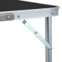 Mesa de camping plegable de aluminio gris 240x60 cm de vidaXL, Mobiliario de camping - Ref: Foro24-48177, Precio: 128,72 €, D...