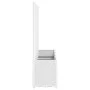 Jardinera con enrejado PP blanco 160x40x140 cm de , Maceteros y jardineras - Ref: Foro24-367874, Precio: 209,20 €, Descuento: %