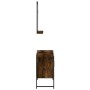 Set de muebles de baño 2 pzas madera ingeniería roble ahumado de , Muebles de baño - Ref: Foro24-3214341, Precio: 102,32 €, D...