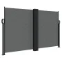 Toldo lateral retráctil gris antracita 140x1200 cm de , Sombrillas - Ref: Foro24-4004808, Precio: 154,64 €, Descuento: %