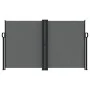 Toldo lateral retráctil gris antracita 140x1200 cm de , Sombrillas - Ref: Foro24-4004808, Precio: 154,64 €, Descuento: %