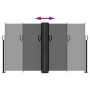 Toldo lateral retráctil gris antracita 140x1200 cm de , Sombrillas - Ref: Foro24-4004808, Precio: 157,47 €, Descuento: %