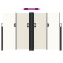 Toldo lateral retráctil crema 160x1200 cm de , Sombrillas - Ref: Foro24-4004820, Precio: 152,28 €, Descuento: %