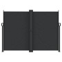 Toldo lateral retráctil negro 180x1200 cm de , Sombrillas - Ref: Foro24-4004834, Precio: 166,15 €, Descuento: %